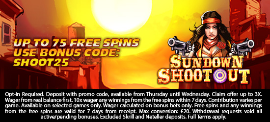 Sundown ShootoutИгровой автоматМай 2026 г.