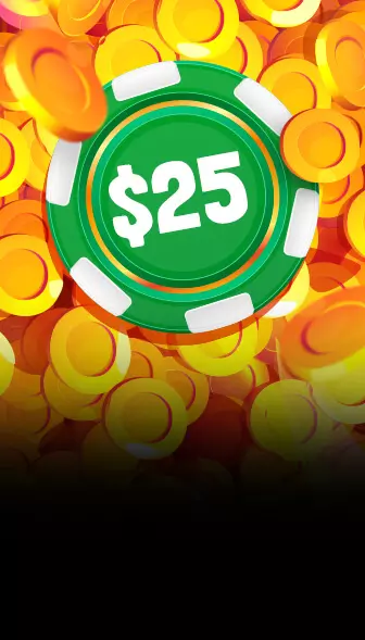$25 free bonus!