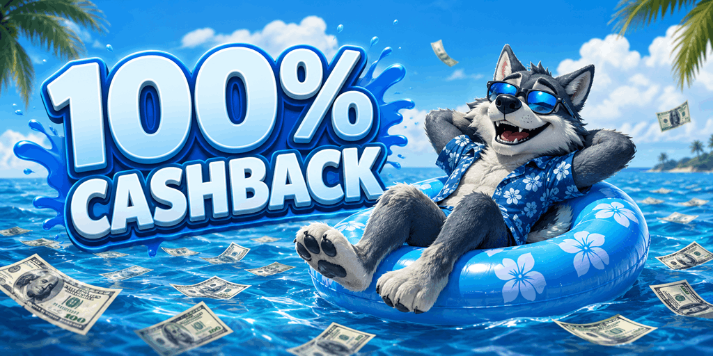 100% CASHBACK!
