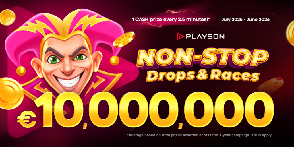PLAYSON NON STOP DROPS & RACES